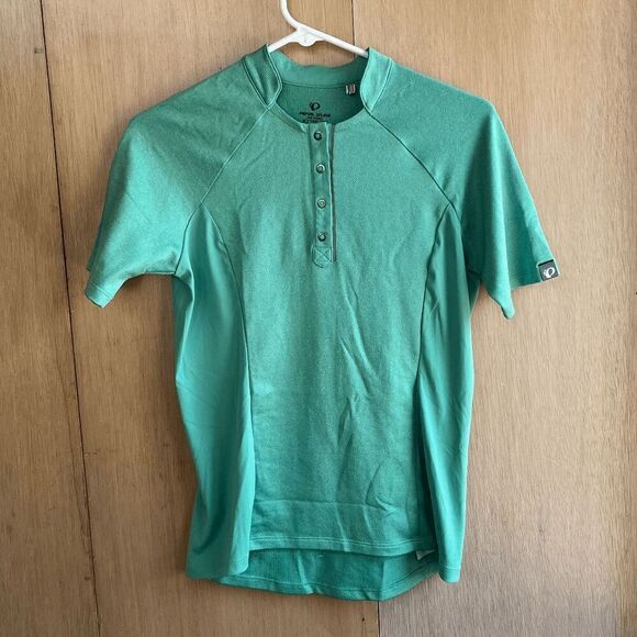 PEARL IZUMI Women's Select Escape Mint Green Bike Biker Cyclist Jersey Athletic - Picture 1 of 4